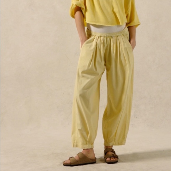 Free People To The Sky Parachute Barrel Balloon JLo Pants | Size Large - Picture 2 of 14